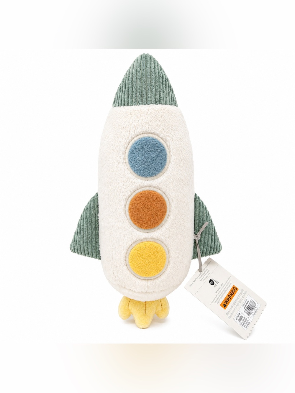 Cloud Island Rocket Plush Toy Baby Nursery Space Stuffed Plush baby shower gift